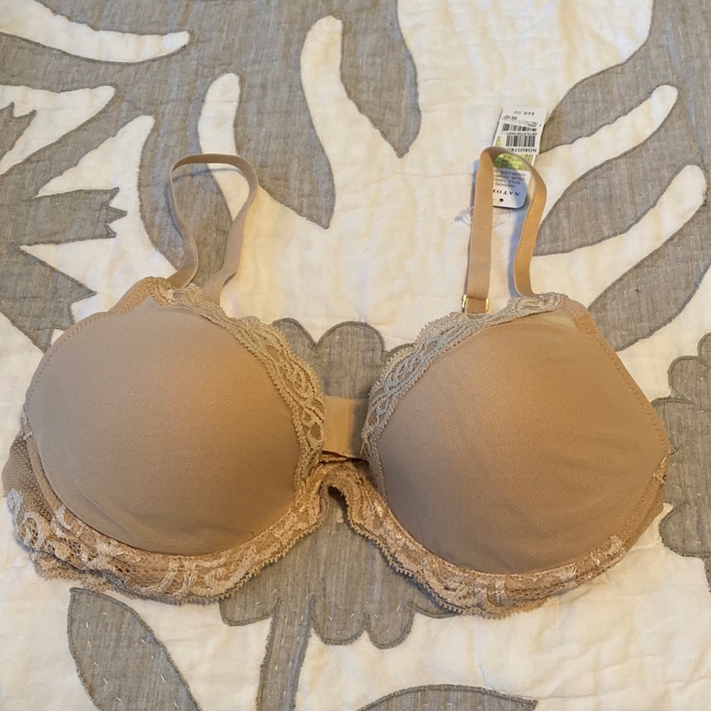 NWT Natori Feathers 38B nude bra